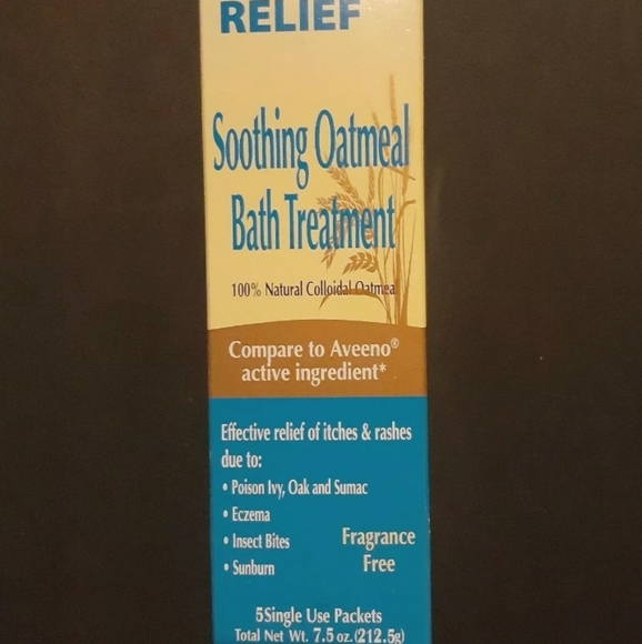 Relief Soothing Oatmeal Bath Treatment 5X Softer Skin 100% Natural Colloidal Oat - Picture 6 of 13